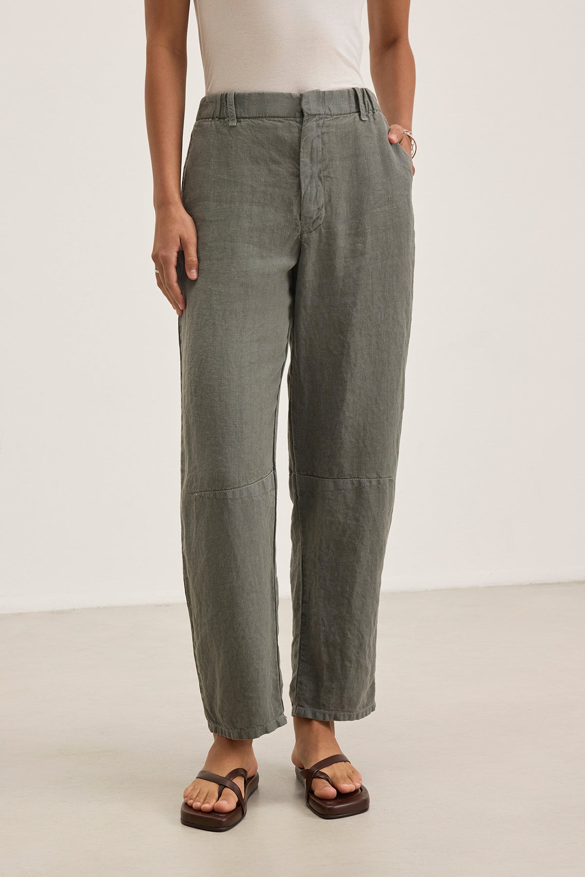 TAYLOR HEAVY LINEN PANT