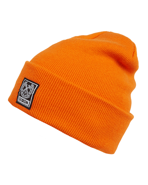 Hi Vis Ribbed Beanie - Orange