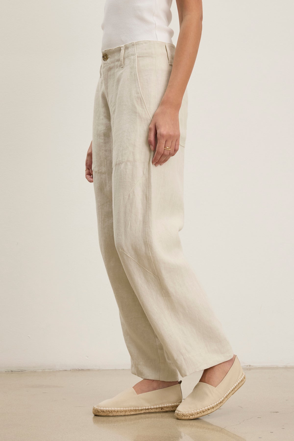 ISSA HEAVY LINEN PANT