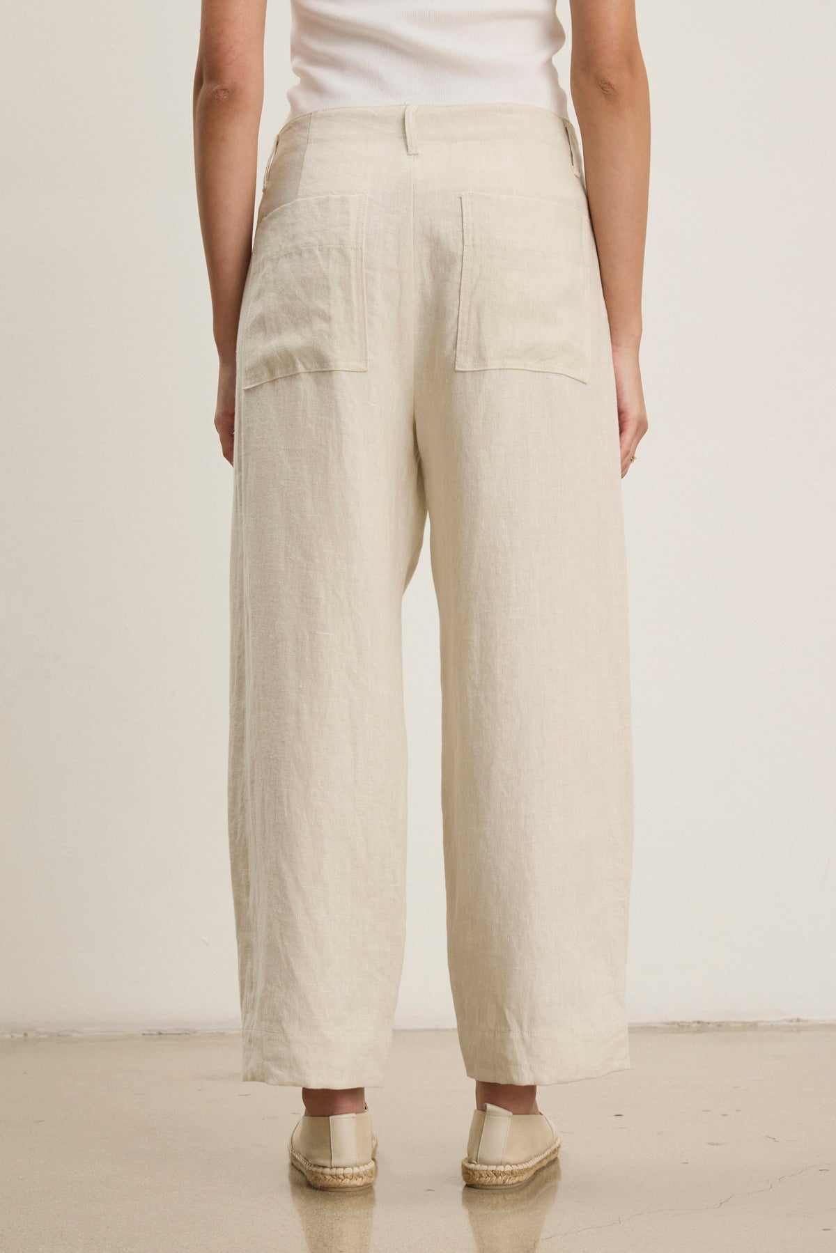 ISSA HEAVY LINEN PANT