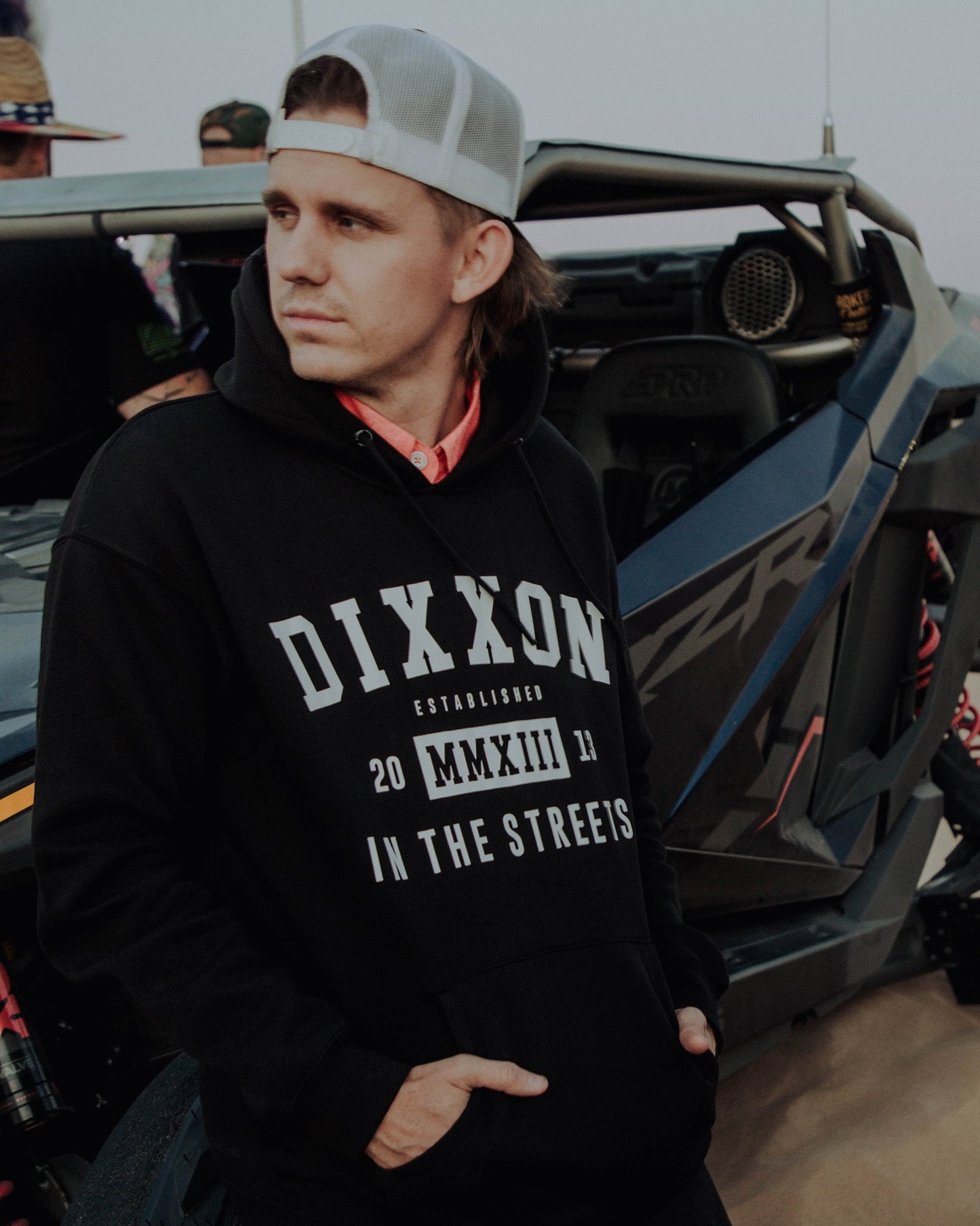 In the Streets Pullover Hoodie - Black