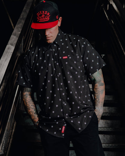 Insignia Party Shirt - Black & White