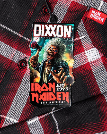 Iron Maiden 50th Anniversary Flannel