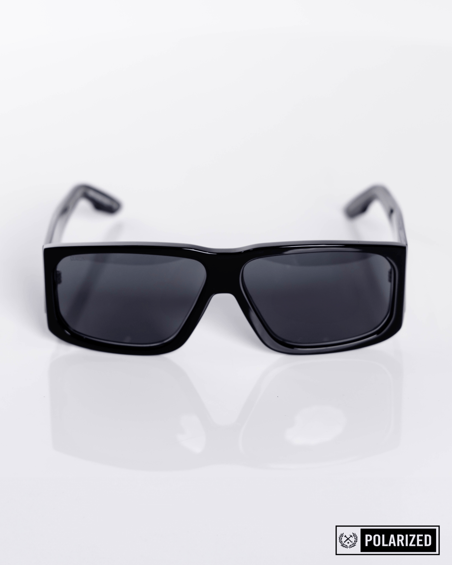 Jefe Sunglasses - Black & Gray Polarized