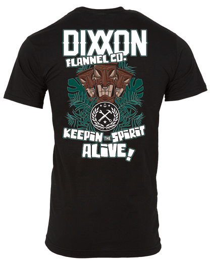 Keepin' the Tiki Spirit Alive T-Shirt - Black