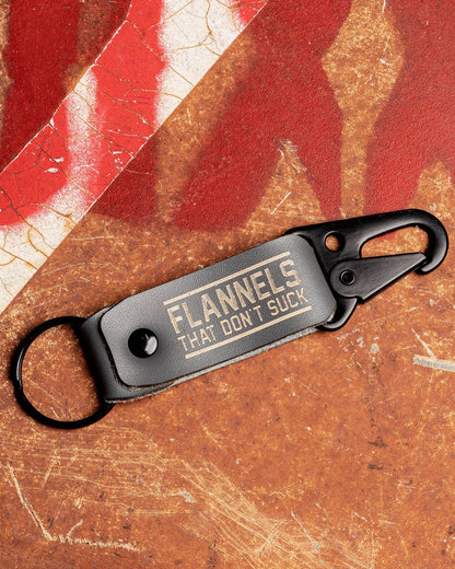 Leather Keychain Clip