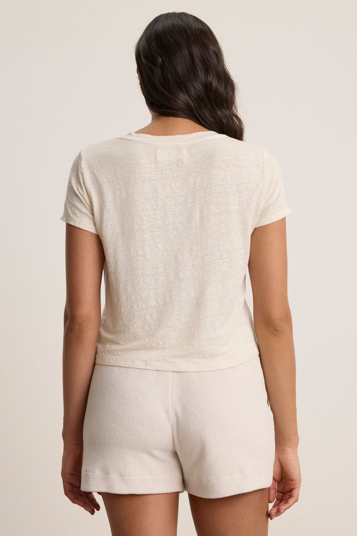 AMBER LINEN KNIT TEE