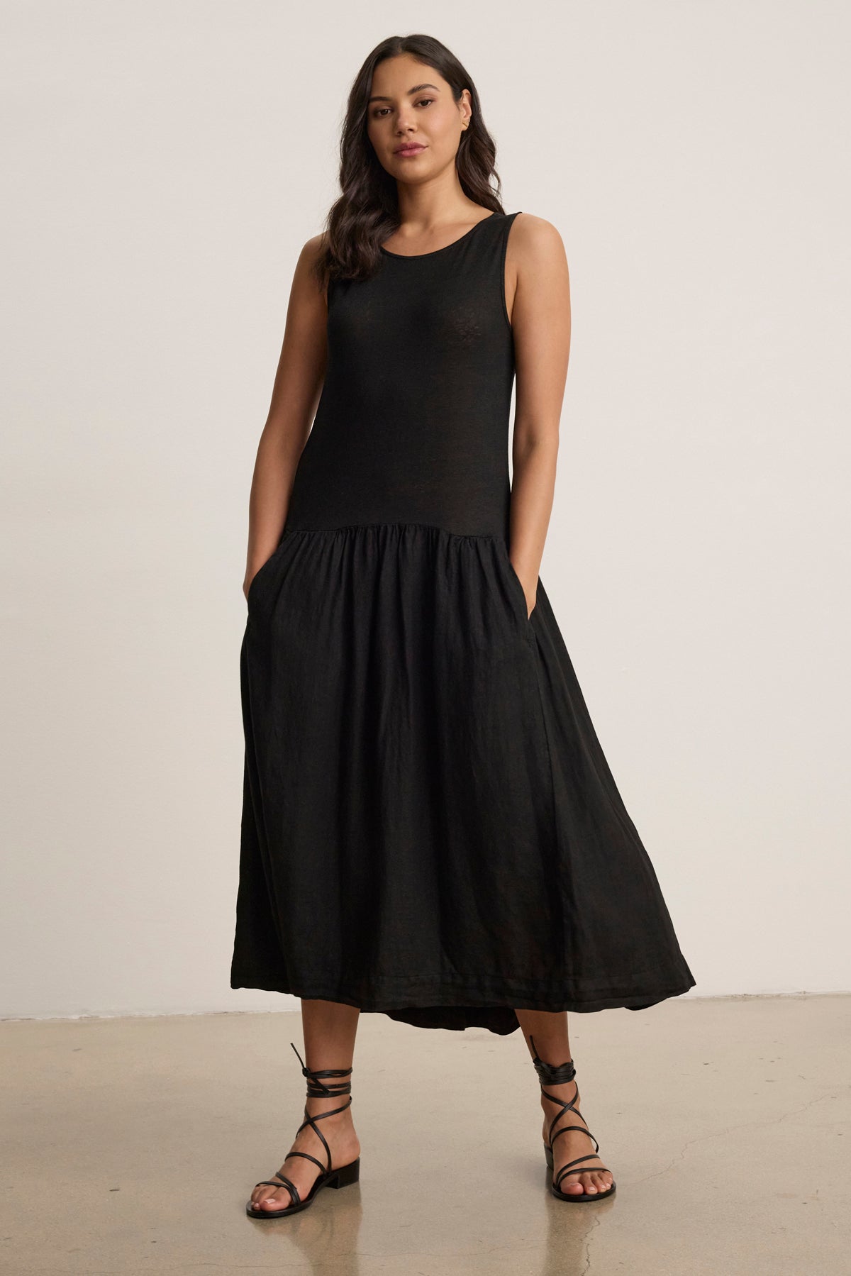 MABLE LINEN KNIT DRESS