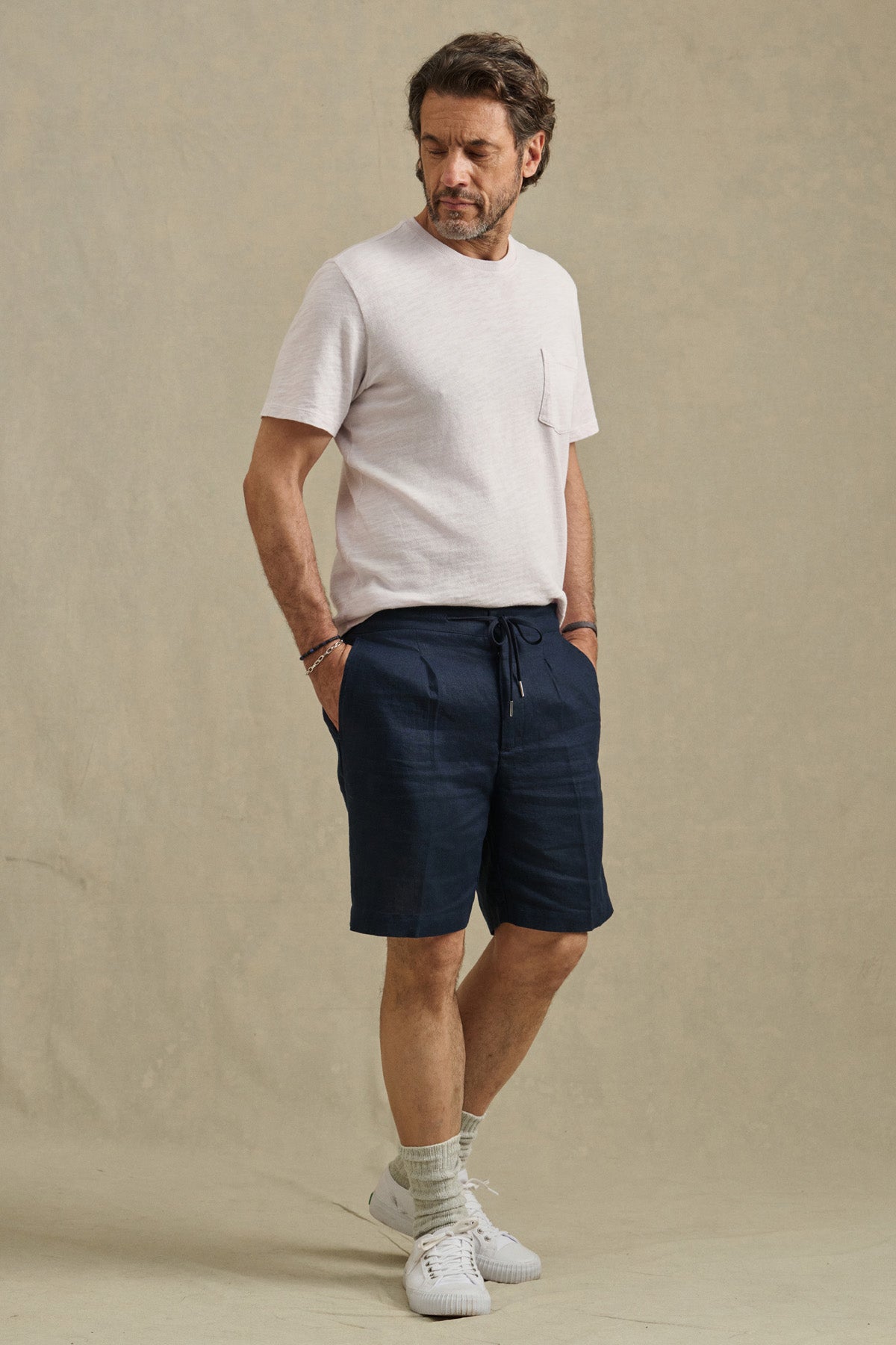 DAMIEN LINEN SHORT