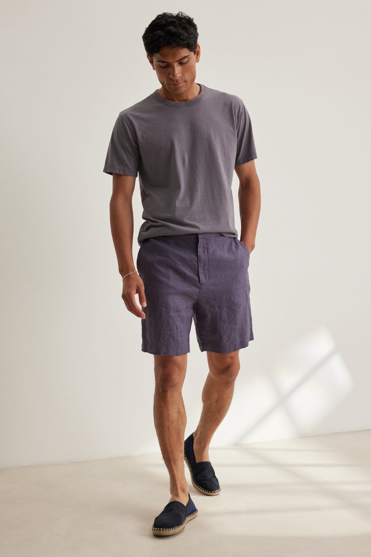 EAMON LINEN SHORT