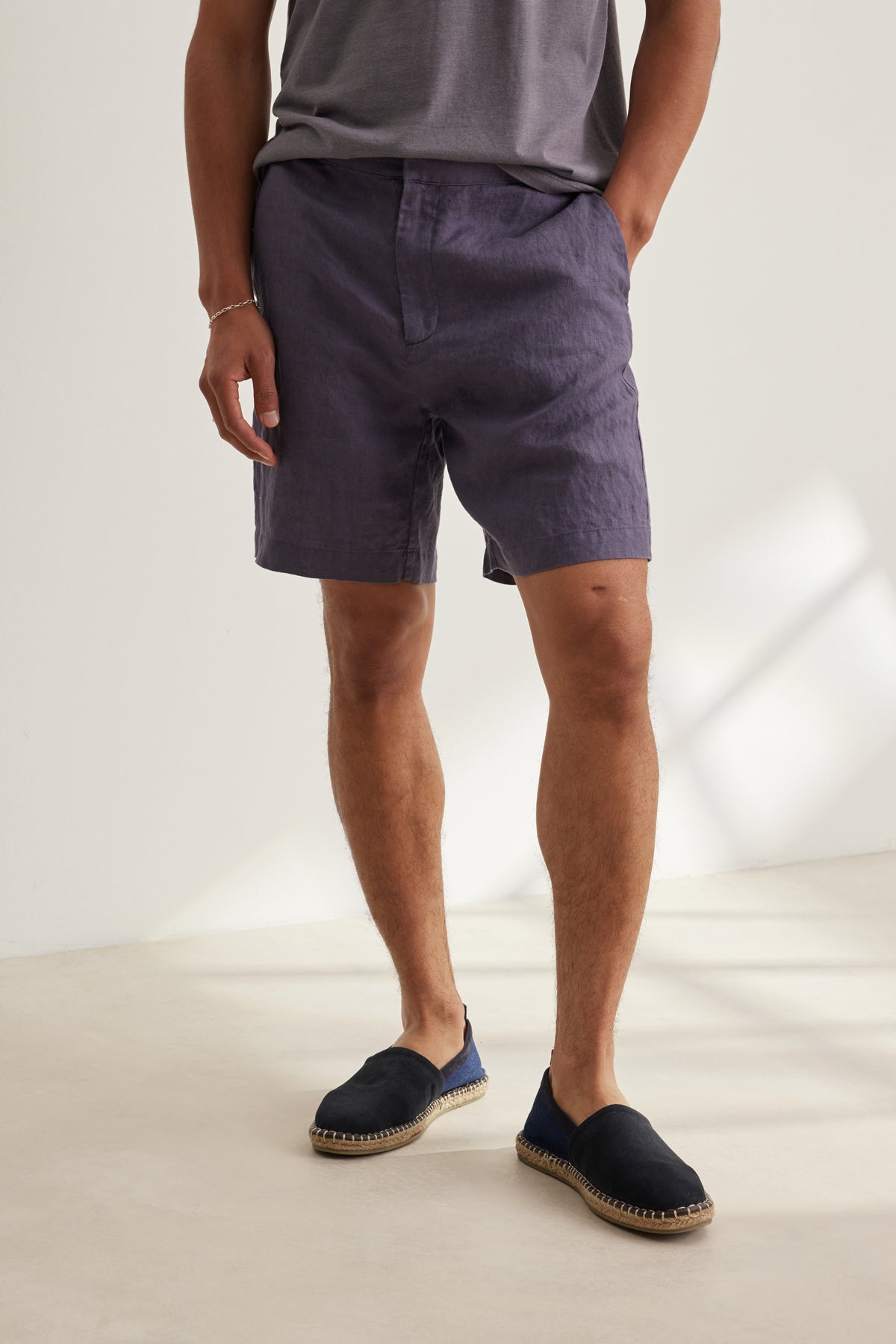 EAMON LINEN SHORT