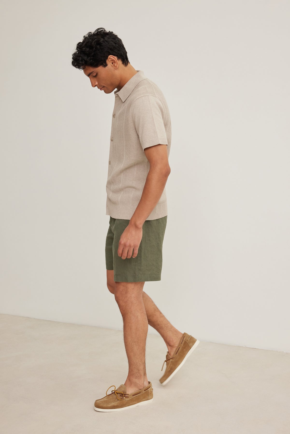 EAMON LINEN SHORT
