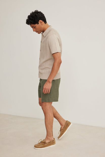 EAMON LINEN SHORT