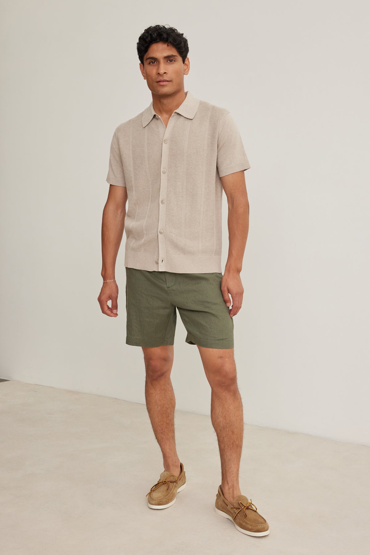 EAMON LINEN SHORT