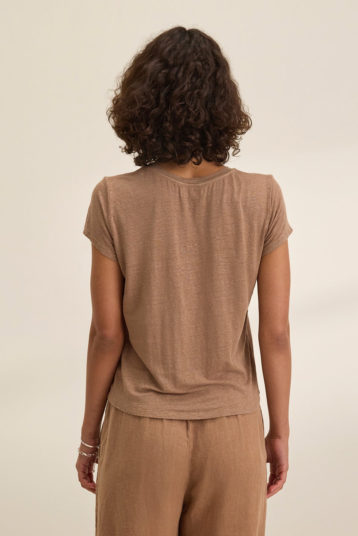 CASEY LINEN KNIT TEE