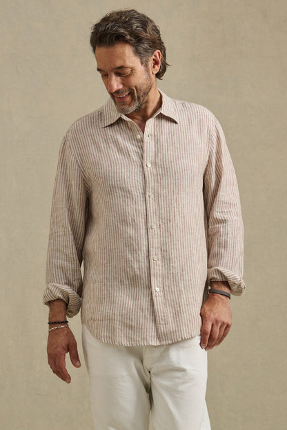 CARUSO LINEN SHIRT