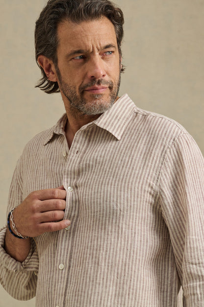 CARUSO LINEN SHIRT