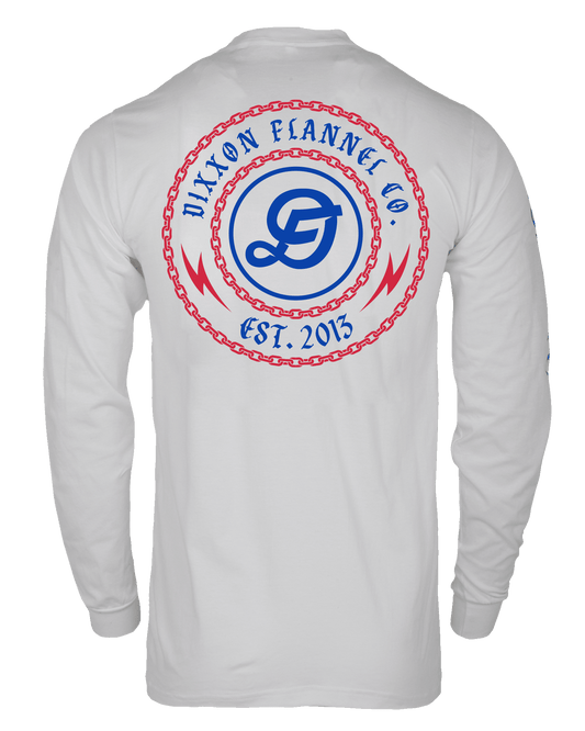 Linked UV Long Sleeve T-Shirt - White