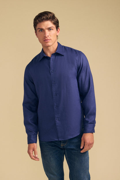 CARUSO LINEN SHIRT