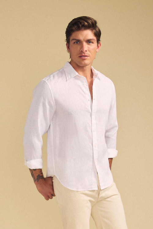 CARUSO LINEN SHIRT