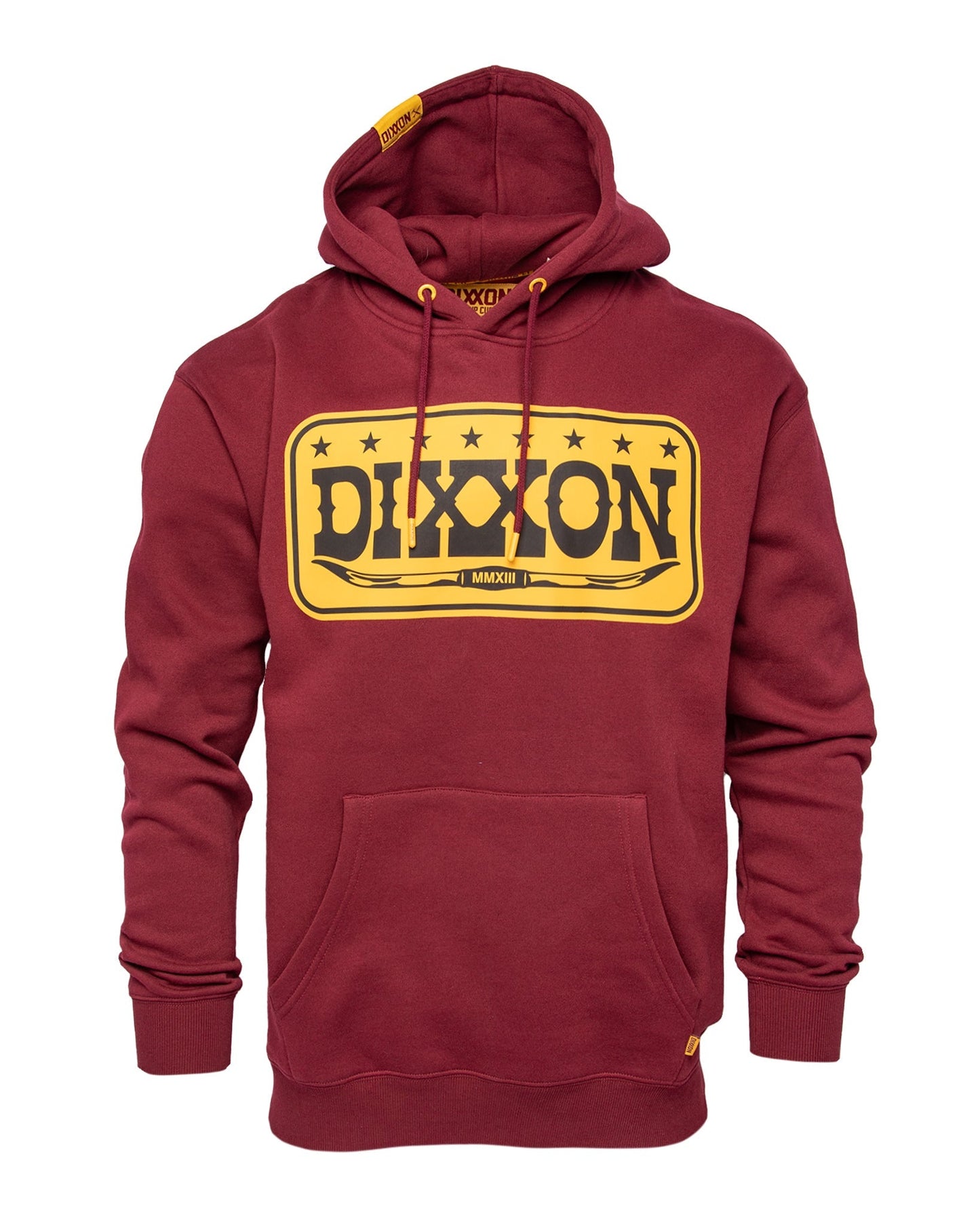 Longhorn Pullover Hoodie - Maroon
