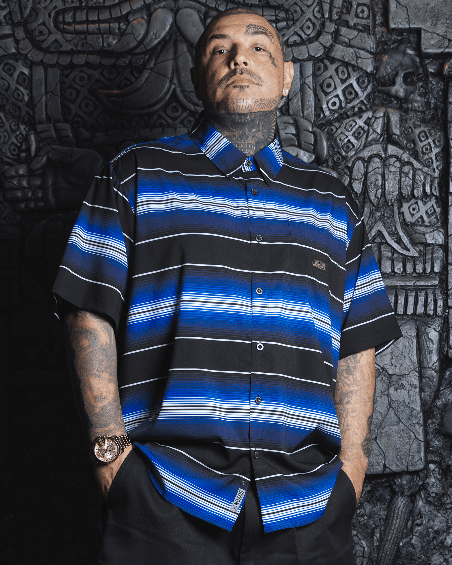 Low Low Party Shirt - Blue