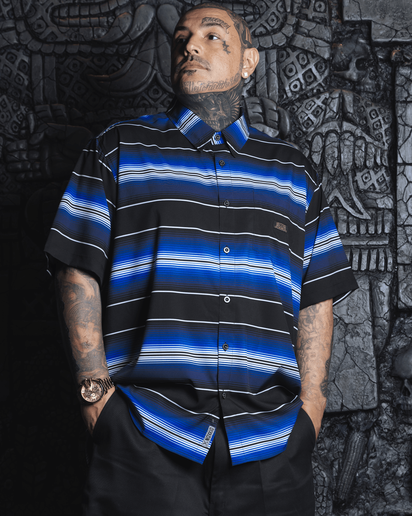 Low Low Party Shirt - Blue