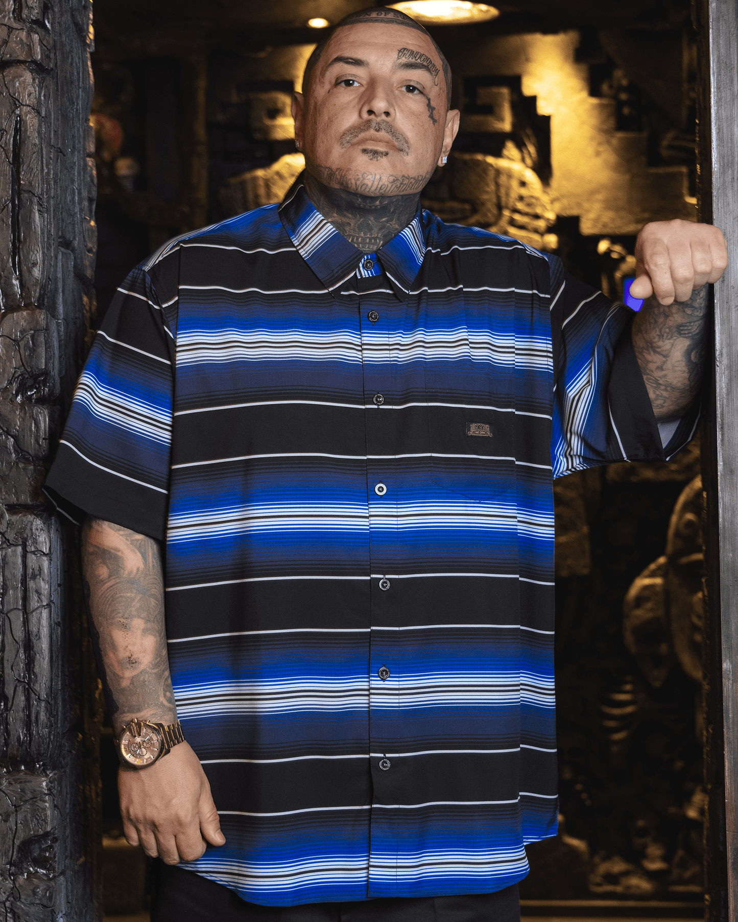 Low Low Party Shirt - Blue