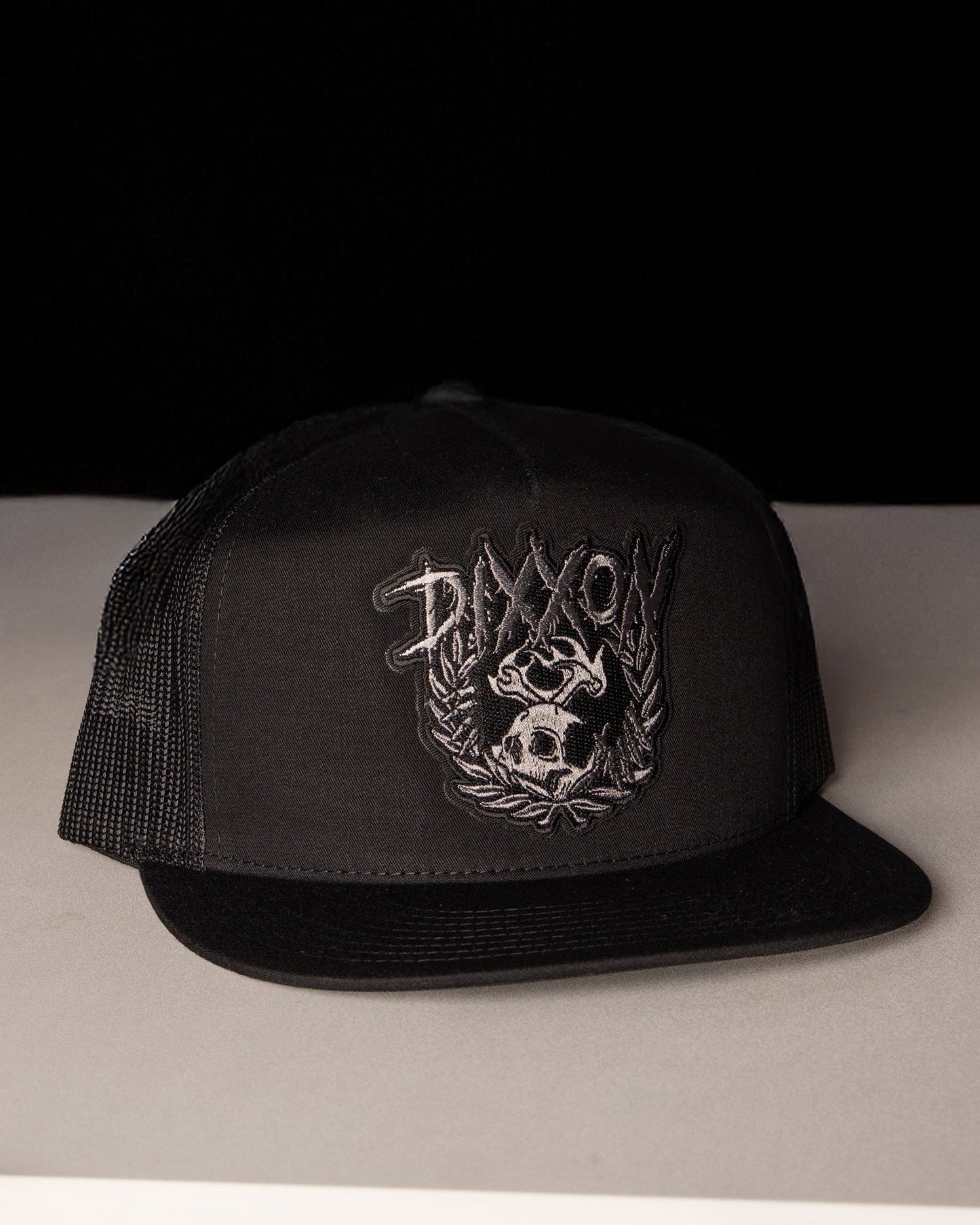 Lurk Flat Bill Trucker Snapback - Gray