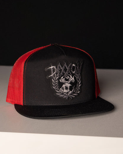 Lurk Flat Bill Trucker Snapback - Gray
