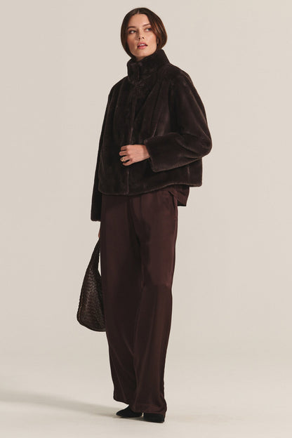 SHEENA LUXE FAUX FUR JACKET
