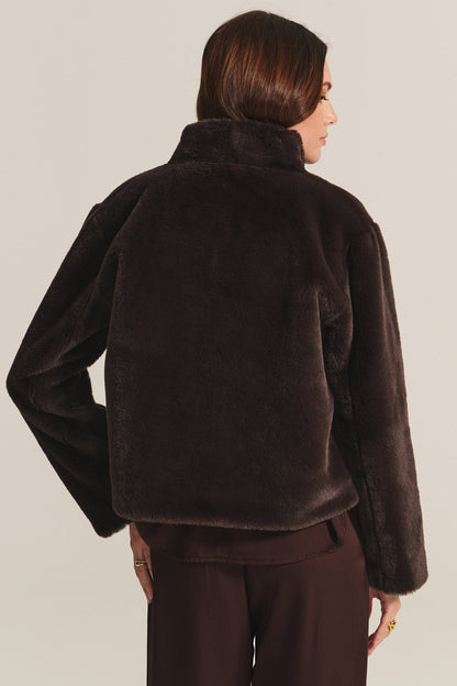 SHEENA LUXE FAUX FUR JACKET