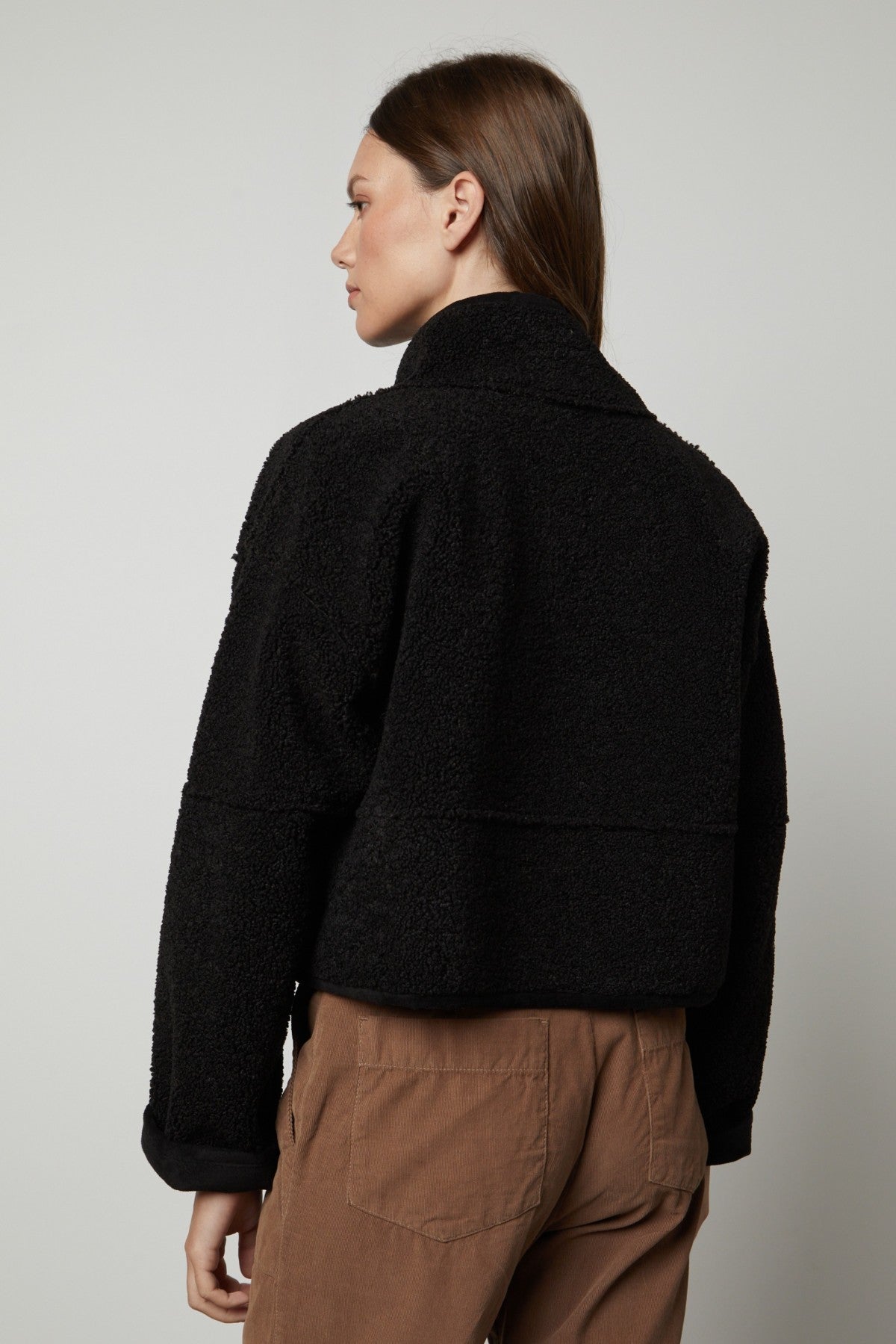 KELLY LUXE SHERPA REVERSIBLE JACKET