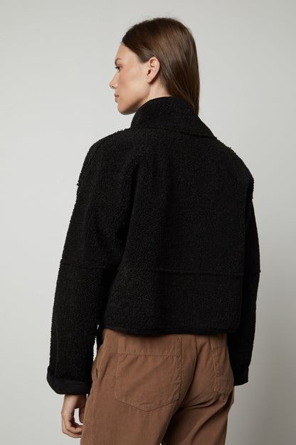 KELLY LUXE SHERPA REVERSIBLE JACKET