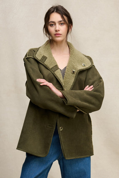 SHONA SHERPA REVERSIBLE JACKET