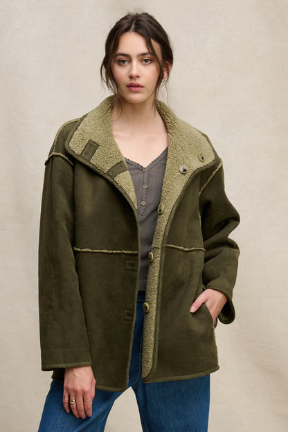 SHONA SHERPA REVERSIBLE JACKET