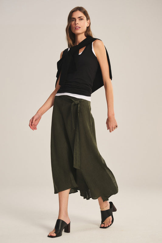 MALINA LINEN SKIRT