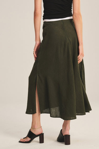 MALINA LINEN SKIRT
