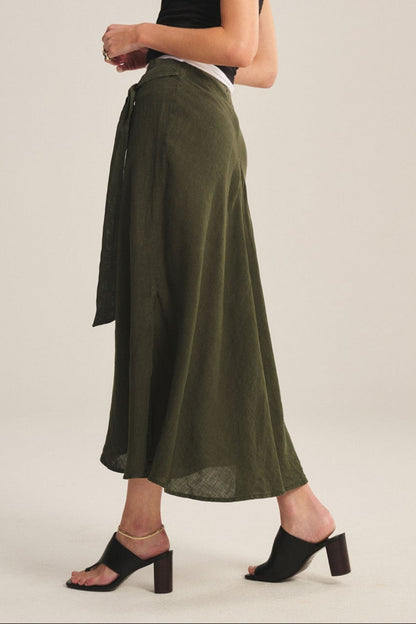 MALINA LINEN SKIRT