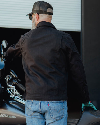 Marv Canvas Jacket - Black