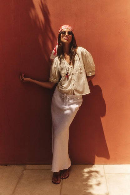 BEKA HEAVY LINEN SKIRT