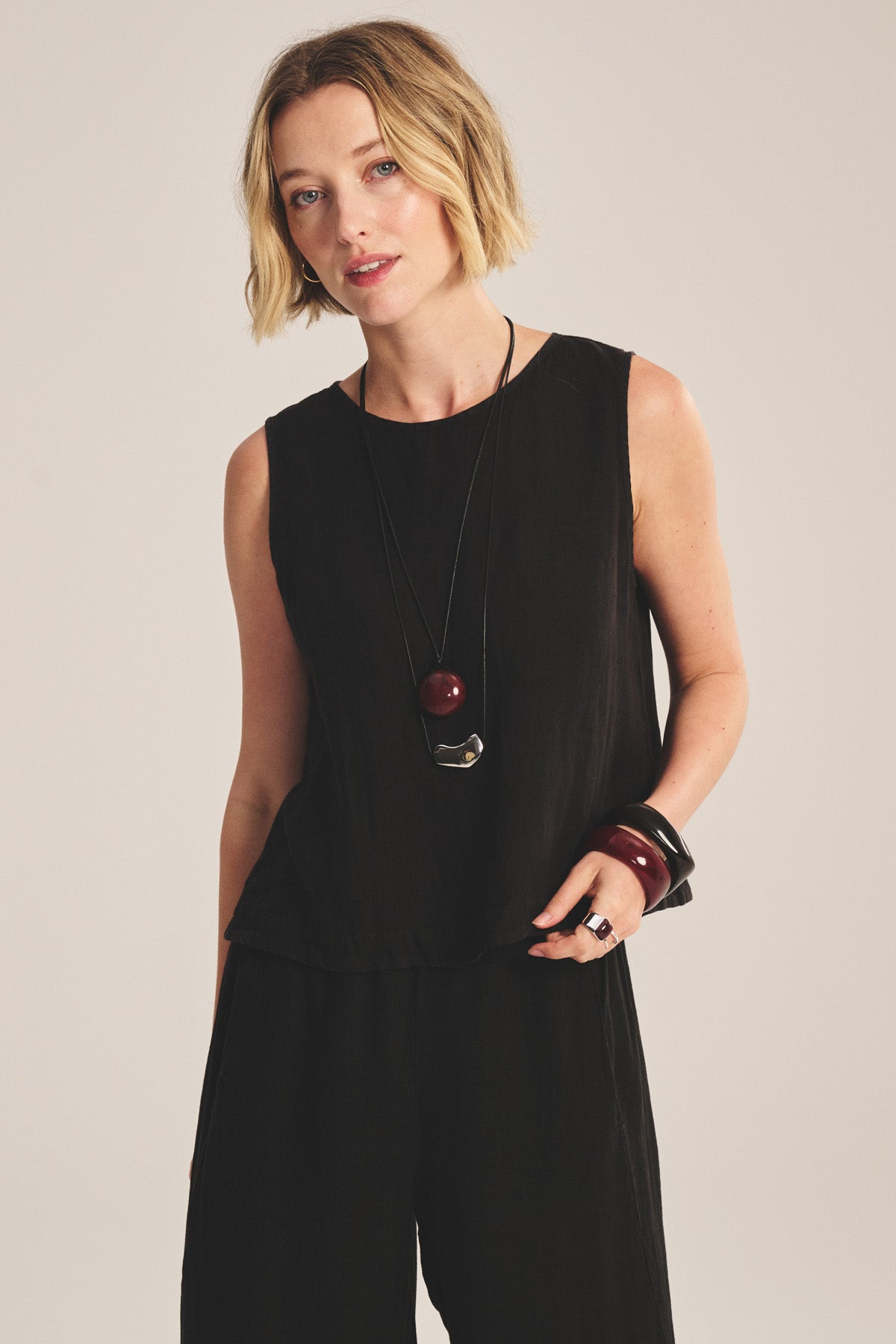 MAXINE LINEN TOP