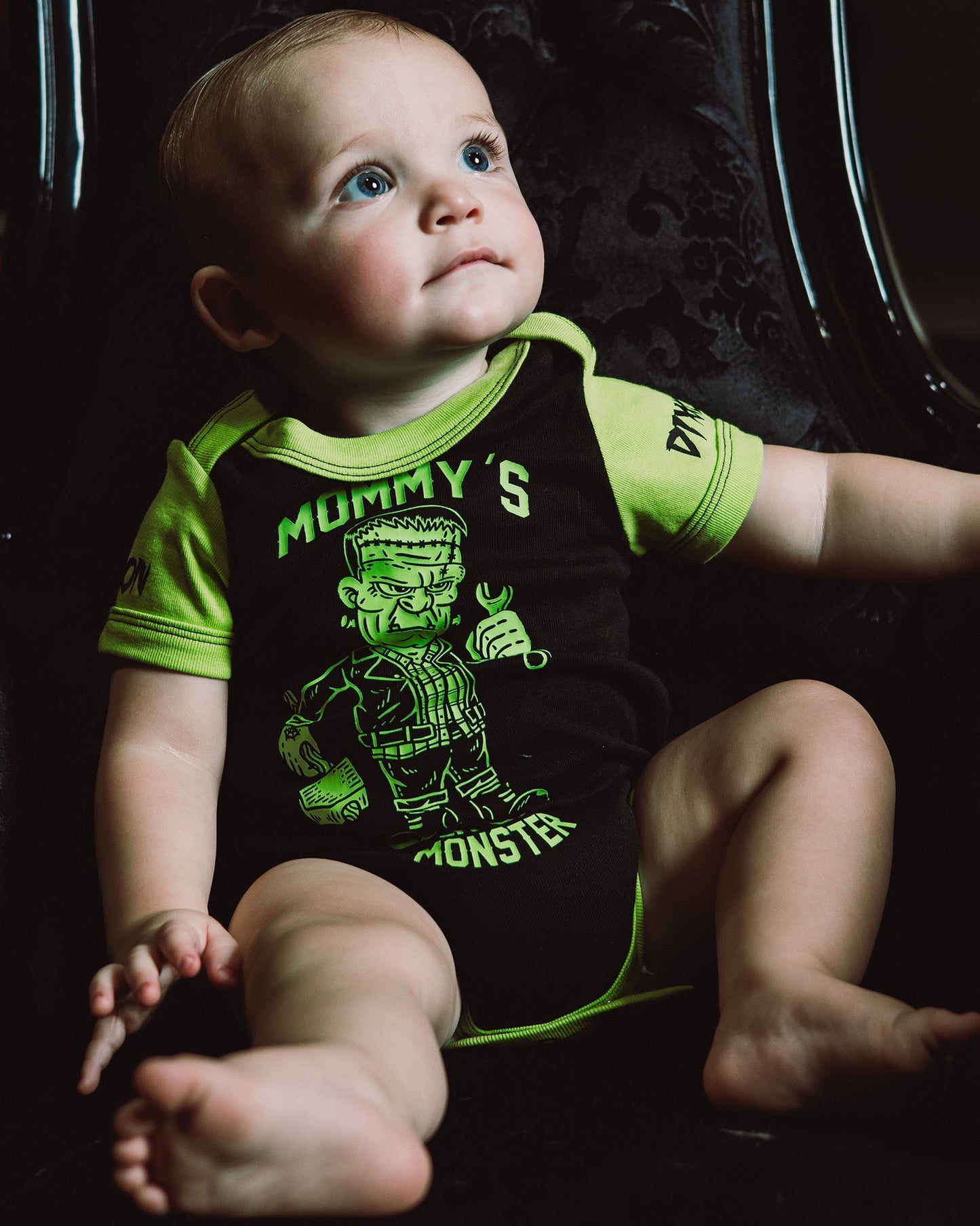Mommy's Little Monster Baby Onesie