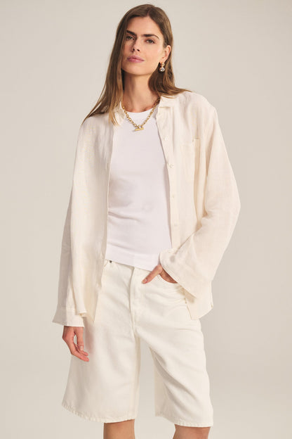 MULHOLLAND LINEN SHIRT
