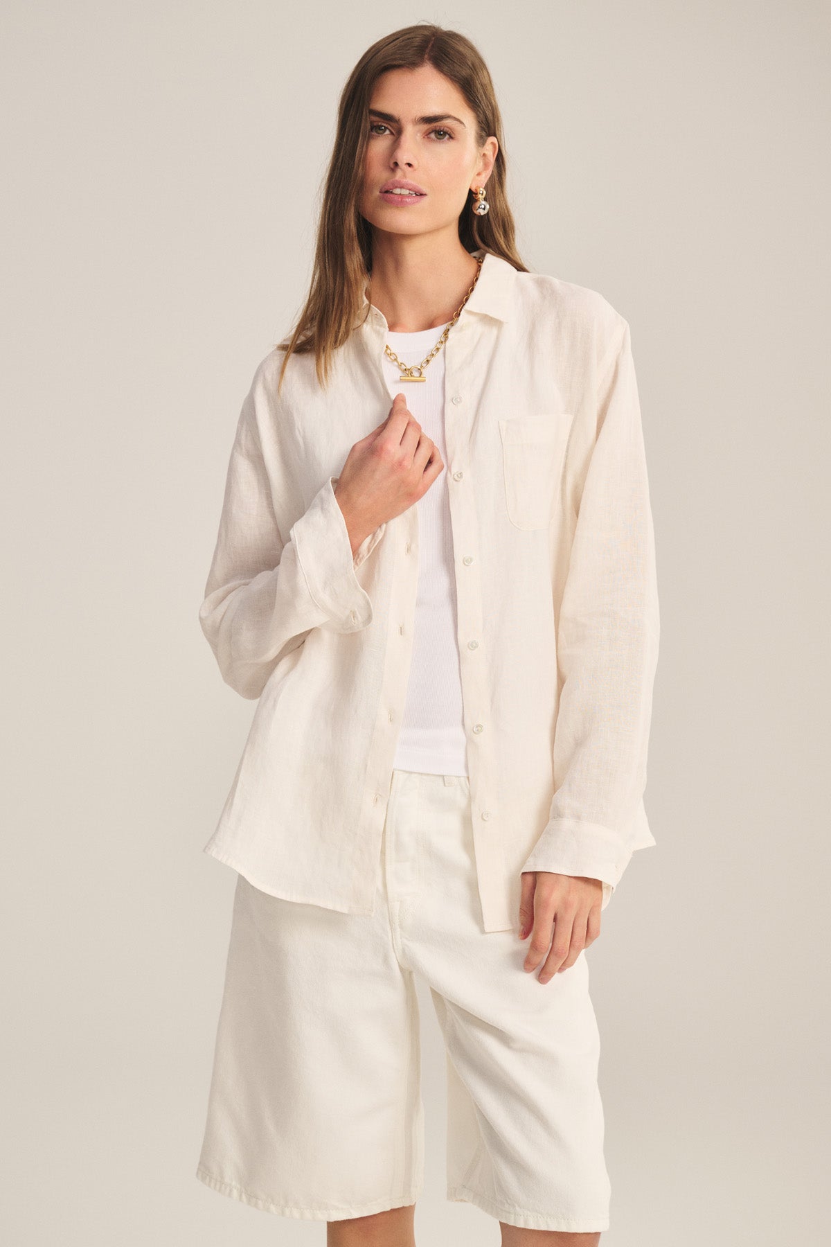 MULHOLLAND LINEN SHIRT