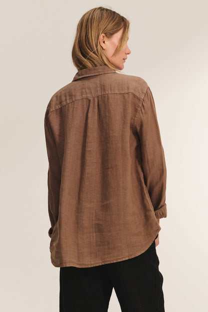 MULHOLLAND LINEN SHIRT