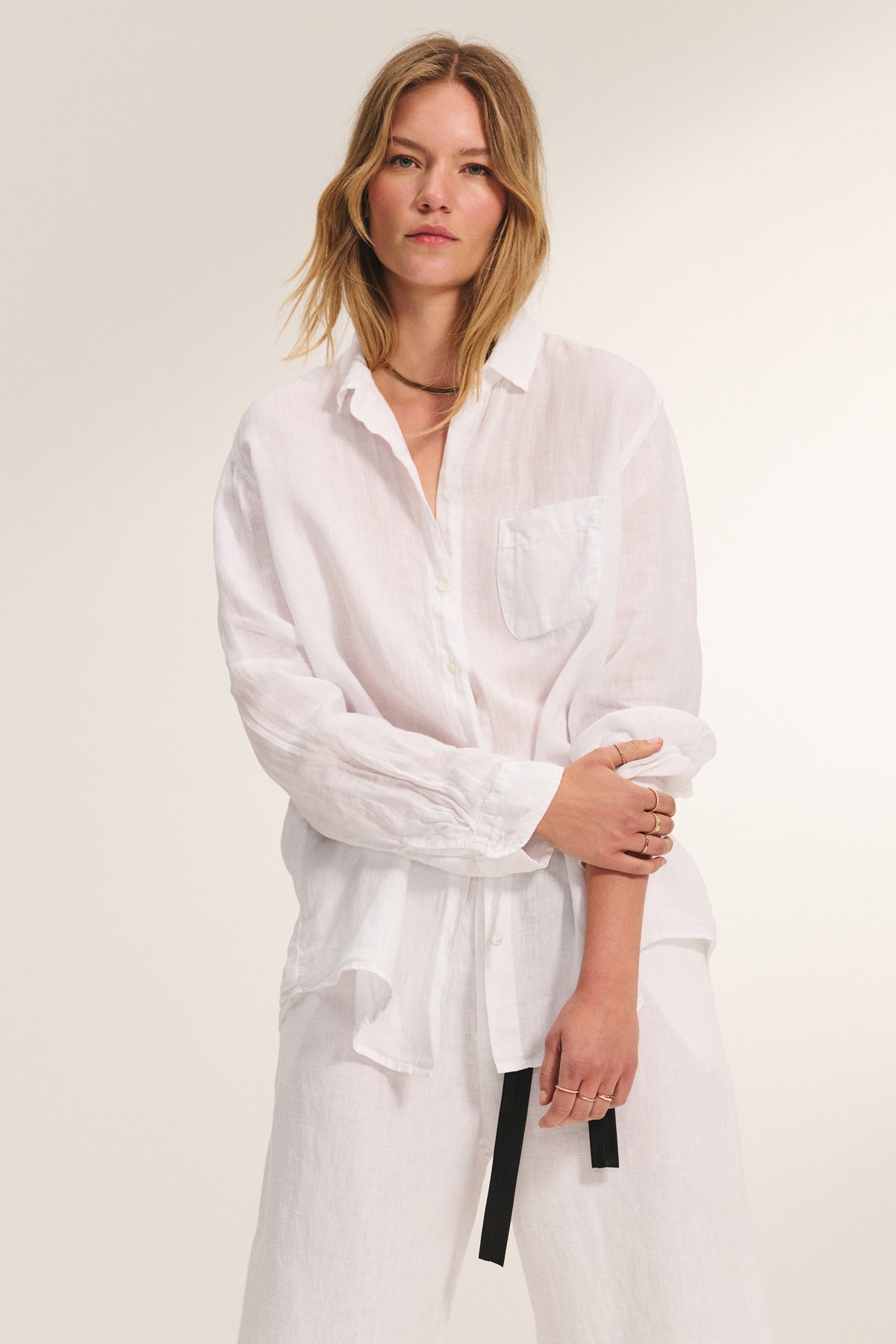 MULHOLLAND LINEN SHIRT