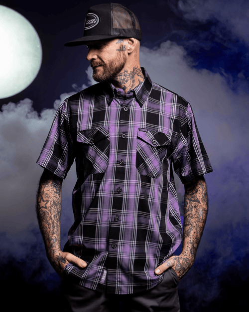 Night Fall Bamboo Short Sleeve
