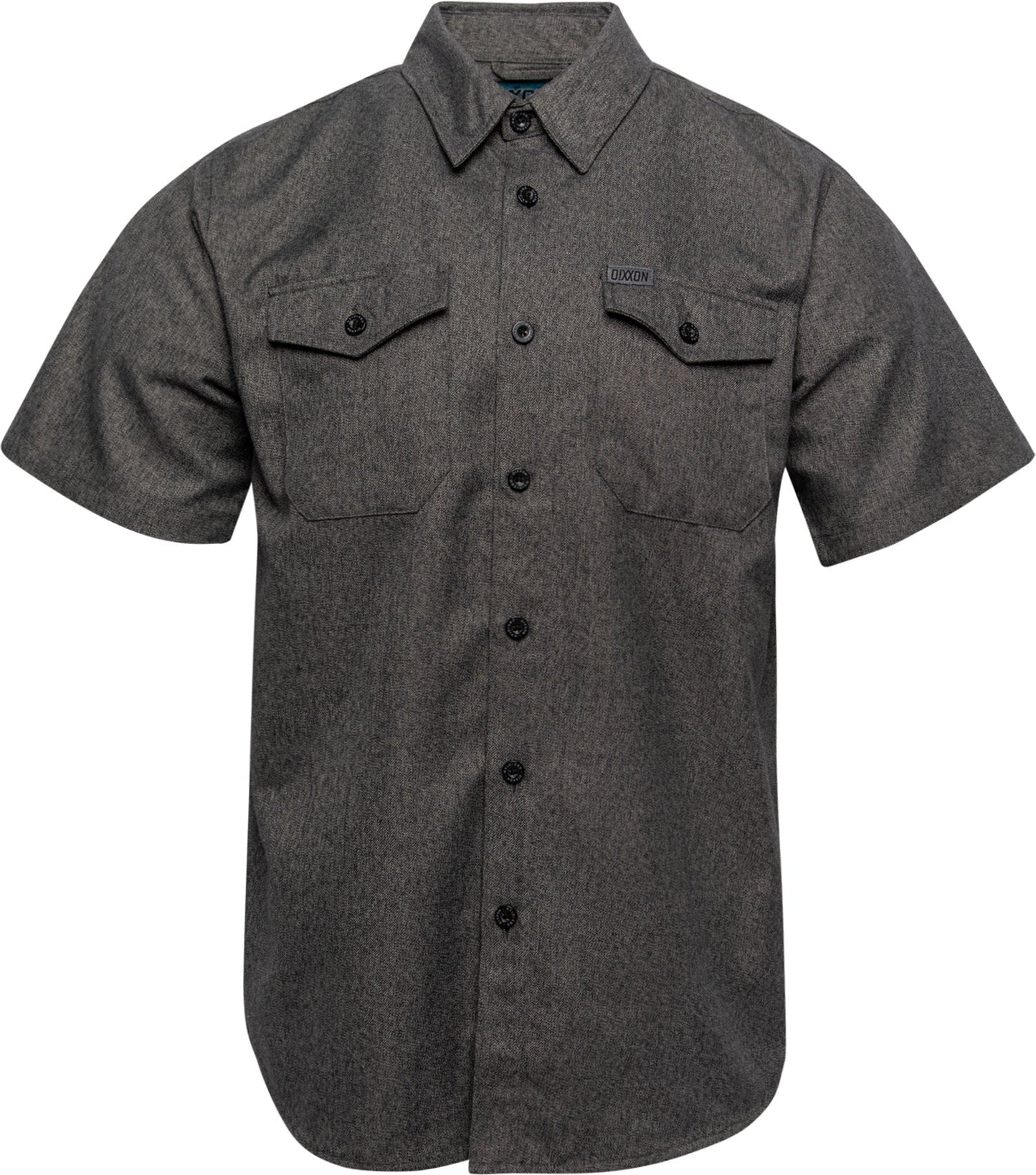 Obsidian Short Sleeve Flannel