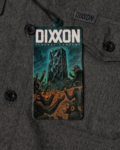 Obsidian Short Sleeve Flannel